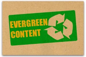 Recycle evergreen content for better SEO