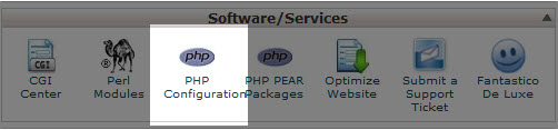Change PHP icon