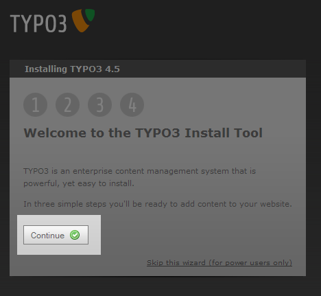 typo3-start-installer