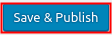 Save & Publish Button