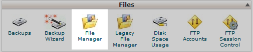 click file manager icon