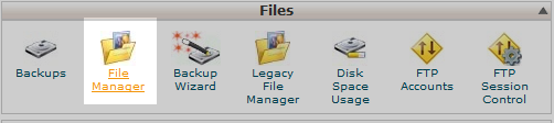 select file manager icon