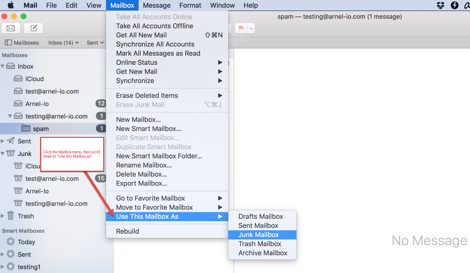 mac mail произошла другая ошибка при перемещении сообщений с помощью почтового ящика