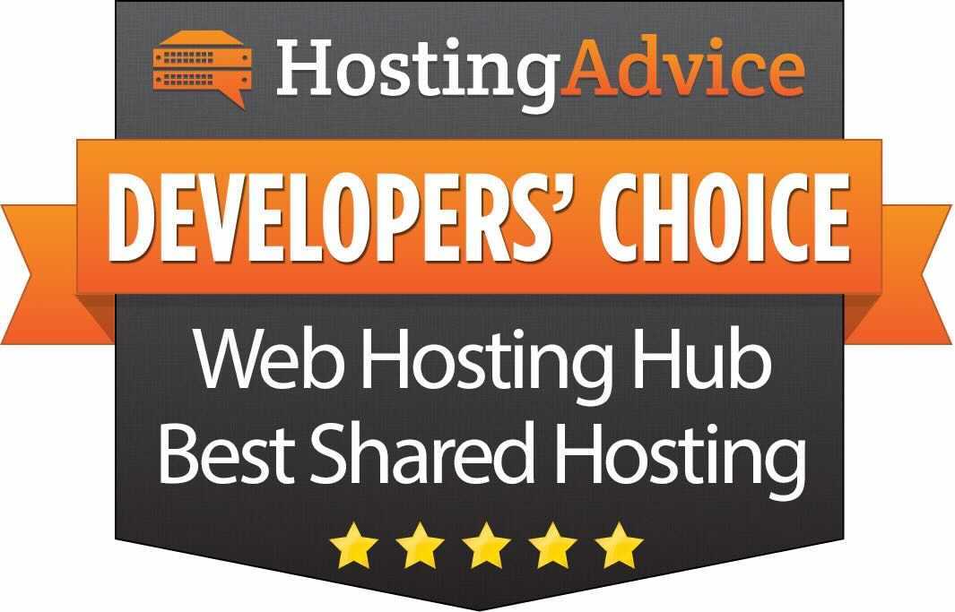 Web Hosting Hub named one of HostingAdvice.com's Best Shared Hosts