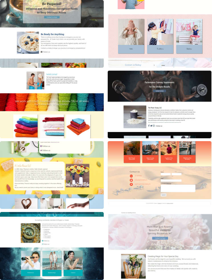 HUB Quickstarter templates